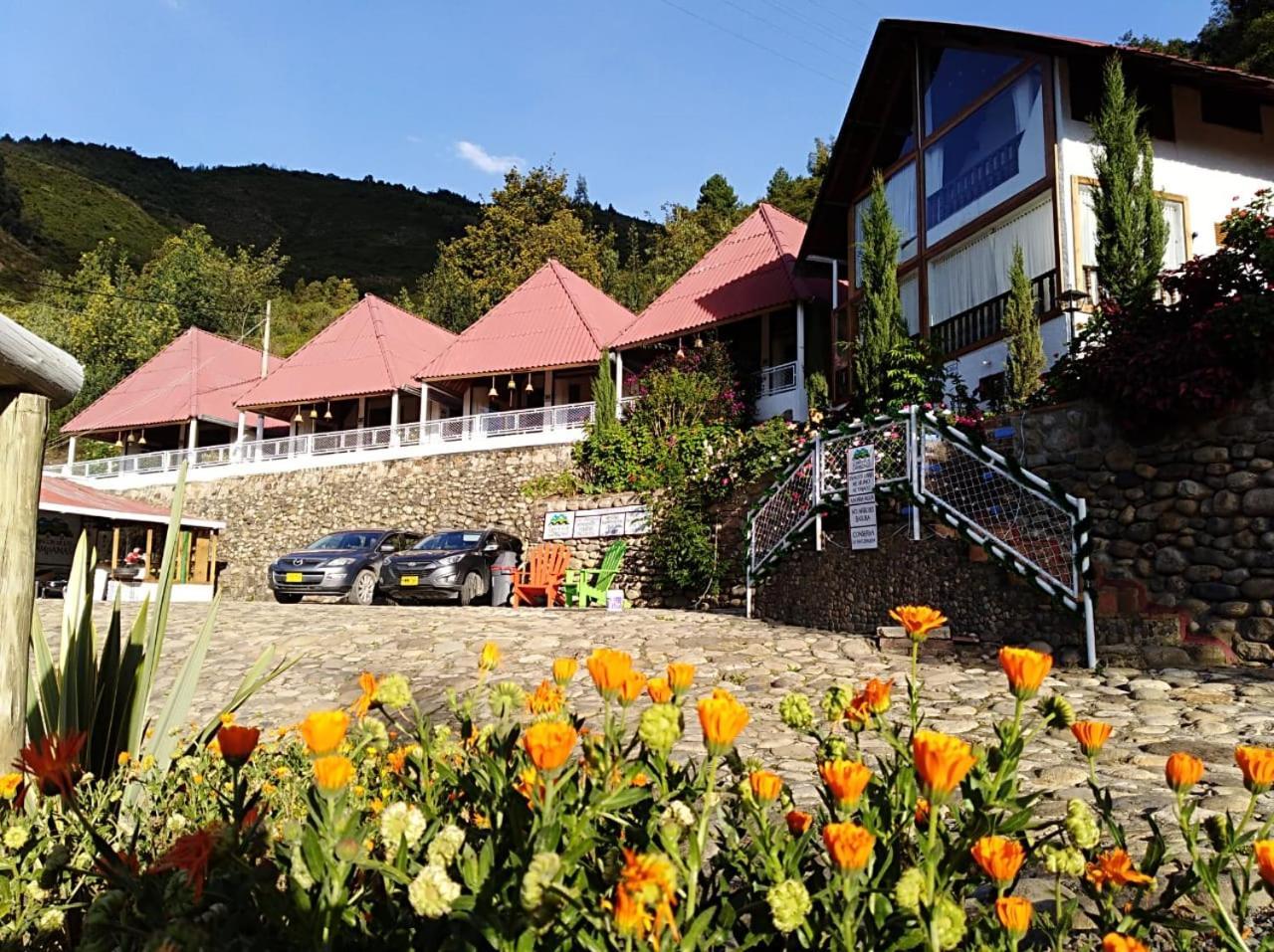 Hotel Cabañas El Rincón de las Campanas Nobsa Exterior foto